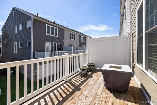 14432 Michaux Village Dr, Midlothian, VA 23113 - view of wooden terrace