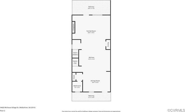 14432 Michaux Village Dr, Midlothian, VA 23113 - view of home floor plan