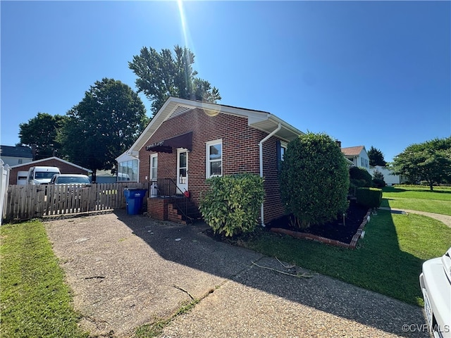 7360 Ford Ave, Mechanicsville, VA 23111 - view of side of property featuring brick siding