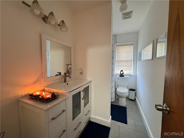 7360 Ford Ave, Mechanicsville, VA 23111 - bathroom with tile patterned floors and vanity