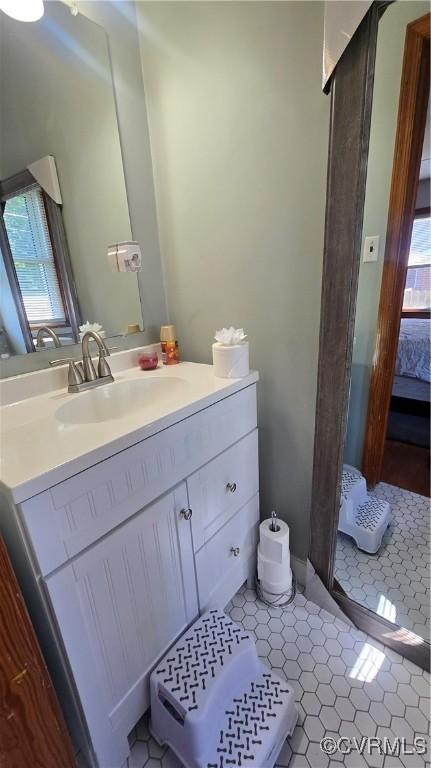 7360 Ford Ave, Mechanicsville, VA 23111 - full bathroom featuring vanity and tile patterned flooring