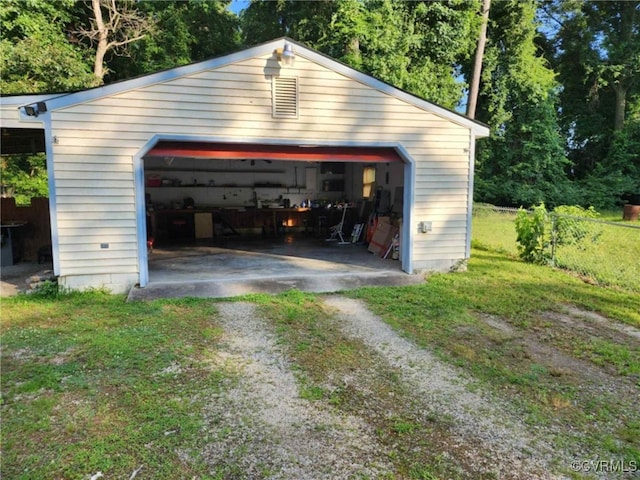 5724 Linda Rd, Sandston, VA 23150 - view of detached garage