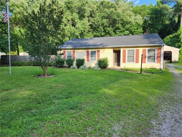 5724 Linda Rd, Sandston, VA 23150 - single story home with a carport and driveway