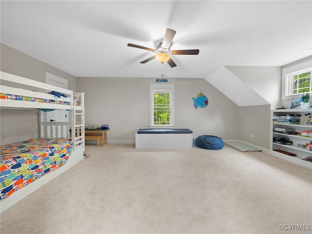 1270 Mill Quarter Rd, Powhatan, VA 23139 - carpeted bedroom with baseboards and a ceiling fan