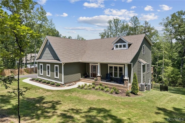 1270 Mill Quarter Rd, Powhatan, VA 23139 - view of front of property with roof with shingles and covered porch