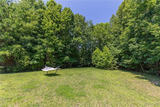 8300 Badestowe Ct, Chesterfield, VA 23832 - view of grassy yard with a view of trees