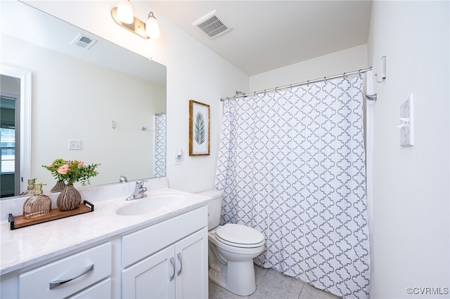 10698 Skippers St, Glen Allen, VA 23059 - full bath with vanity and tile patterned floors