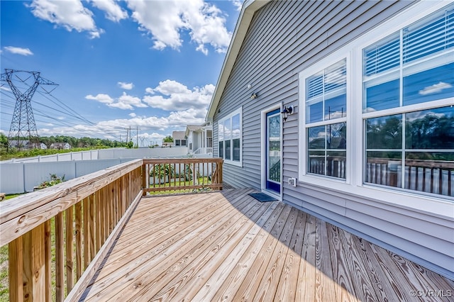 10698 Skippers St, Glen Allen, VA 23059 - view of deck
