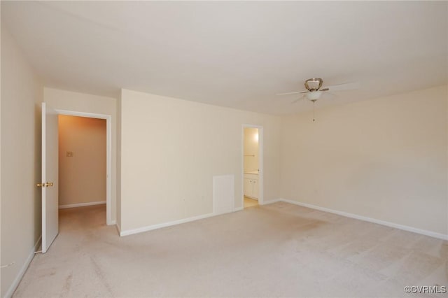 11808 N Briar Patch Dr, Midlothian, VA 22313 - unfurnished room featuring light carpet and ceiling fan