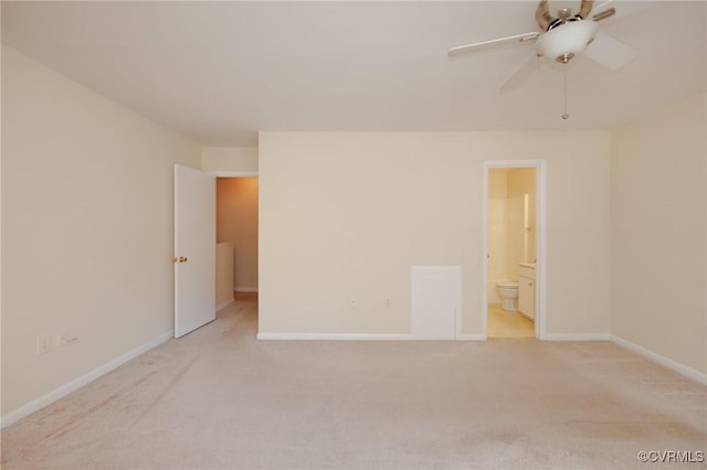 11808 N Briar Patch Dr, Midlothian, VA 22313 - spare room featuring carpet and a ceiling fan