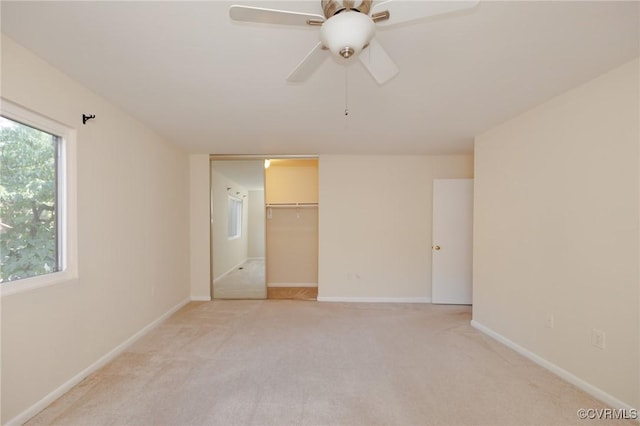 11808 N Briar Patch Dr, Midlothian, VA 22313 - unfurnished bedroom with light carpet and ceiling fan