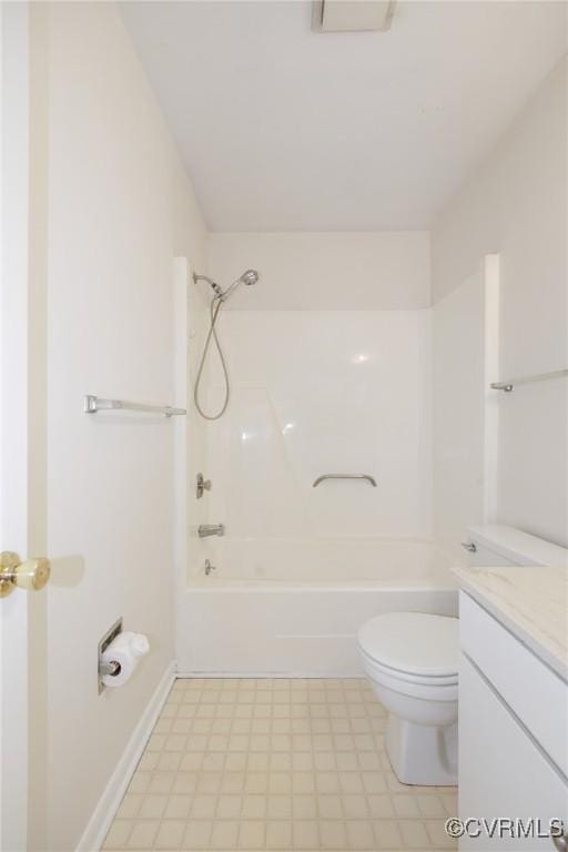 11808 N Briar Patch Dr, Midlothian, VA 22313 - full bath with tile patterned floors, vanity, and bathtub / shower combination