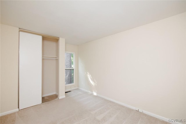 11808 N Briar Patch Dr, Midlothian, VA 22313 - unfurnished bedroom with light carpet and a closet