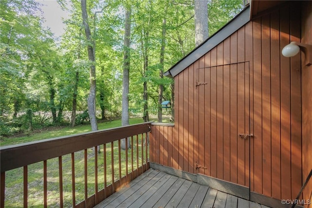 11808 N Briar Patch Dr, Midlothian, VA 22313 - view of deck