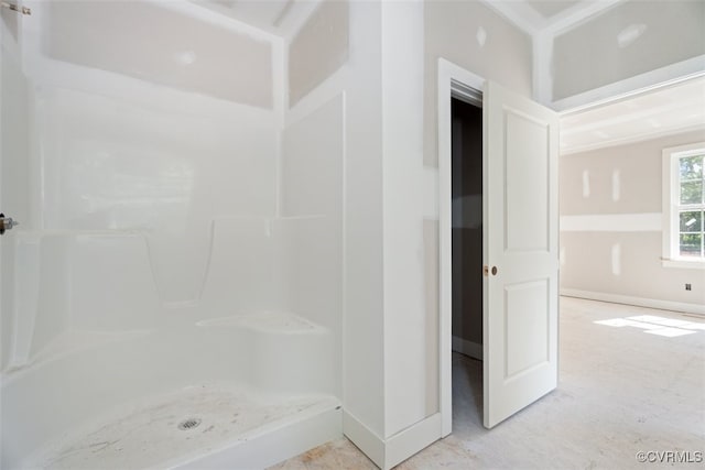 1007 Clement Town Rd, Powhatan, VA 23139 - bathroom with a shower