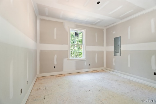 1007 Clement Town Rd, Powhatan, VA 23139 - empty room with electric panel and baseboards