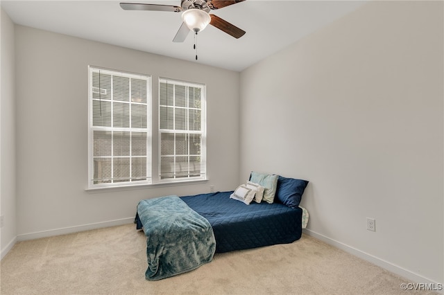 6112 Water Violet Ter, Moseley, VA 23120 - carpeted bedroom with baseboards and ceiling fan