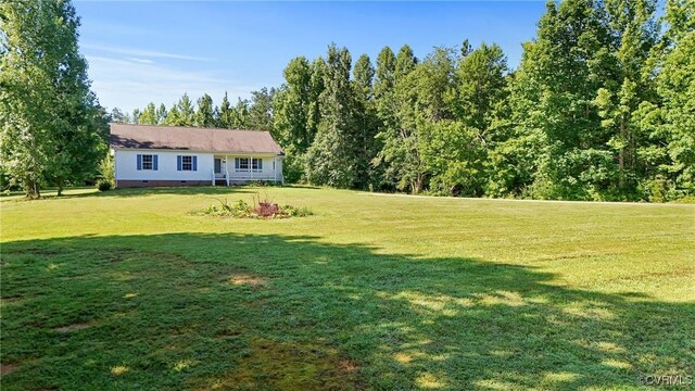 291 Briery Hills Dr, Meherrin, VA 23954 - view of green lawn