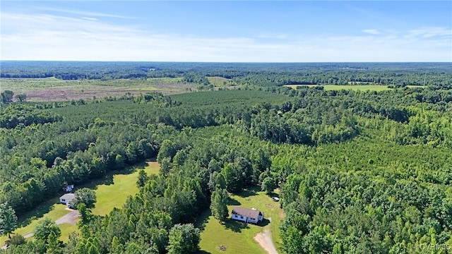 291 Briery Hills Dr, Meherrin, VA 23954 - aerial view of property's location with a forest