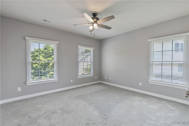 6430 Arwen Mews, Moseley, VA 23120 - carpeted empty room with a ceiling fan and baseboards