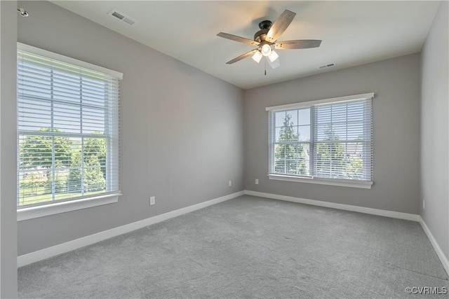 6430 Arwen Mews, Moseley, VA 23120 - carpeted spare room with healthy amount of natural light and ceiling fan