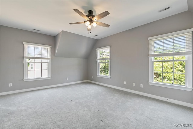 6430 Arwen Mews, Moseley, VA 23120 - bonus room with carpet, a ceiling fan, and lofted ceiling