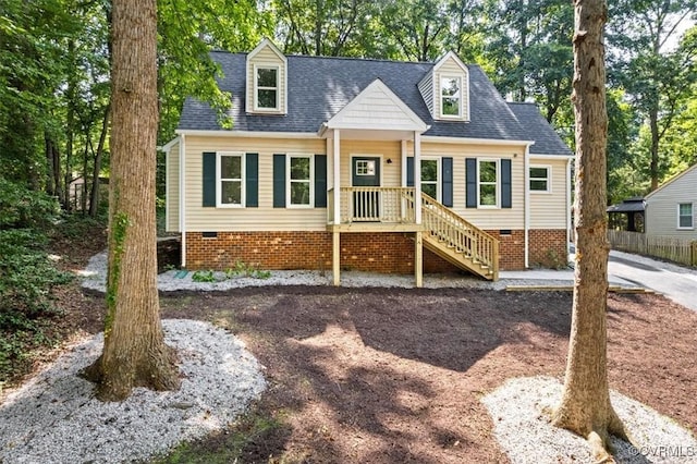 2718 Colgrave Rd, Chesterfield, VA 23112 - cape cod house with crawl space and roof with shingles
