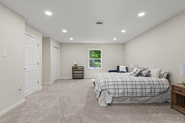 2718 Colgrave Rd, Chesterfield, VA 23112 - bedroom with recessed lighting and carpet floors