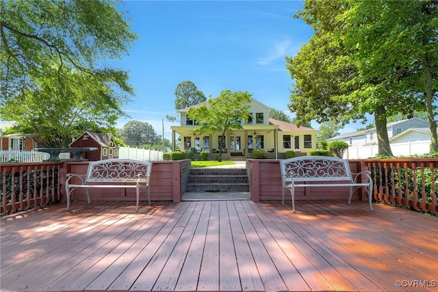 716 W Riverside Dr, Lanexa, VA 23089 - view of deck