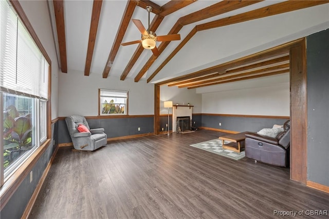 16 Diggs Dr, Hampton, VA 23666 - living area with wood finished floors and ceiling fan
