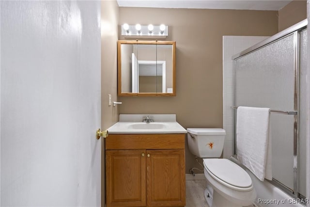 16 Diggs Dr, Hampton, VA 23666 - full bath featuring vanity and a shower with shower door