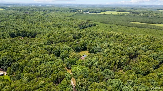 454 Elam Forest Dr, Prospect, VA 23960 - aerial view of a heavily wooded area
