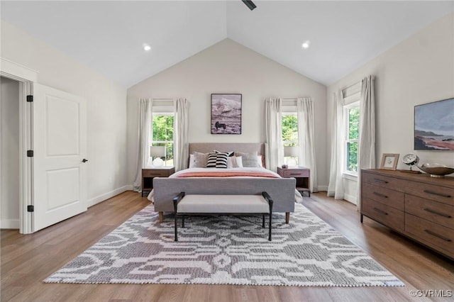 TBD Cedar Lane, Glen Allen, VA 23059 - bedroom featuring vaulted ceiling and wood finished floors