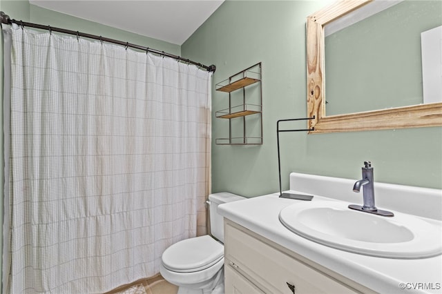 11501 Courthouse Rd, Dinwiddie, VA 23841 - full bathroom featuring vanity and a shower with shower curtain