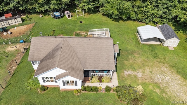 11501 Courthouse Rd, Dinwiddie, VA 23841 - view from above of property