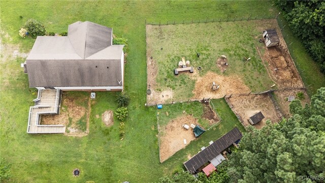 11501 Courthouse Rd, Dinwiddie, VA 23841 - aerial view of property and surrounding area