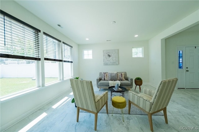 5311 Benmable Ct, Glen Allen, VA 23059 - living room featuring baseboards and recessed lighting
