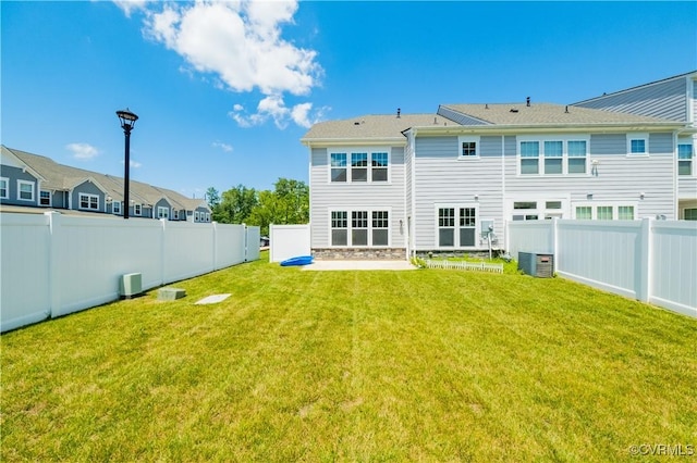5311 Benmable Ct, Glen Allen, VA 23059 - back of house with a fenced backyard and a patio area