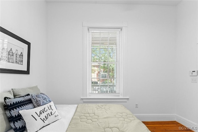 603 N Allen Ave Unit U1B, Richmond, VA 23220 - bedroom featuring wood finished floors and baseboards