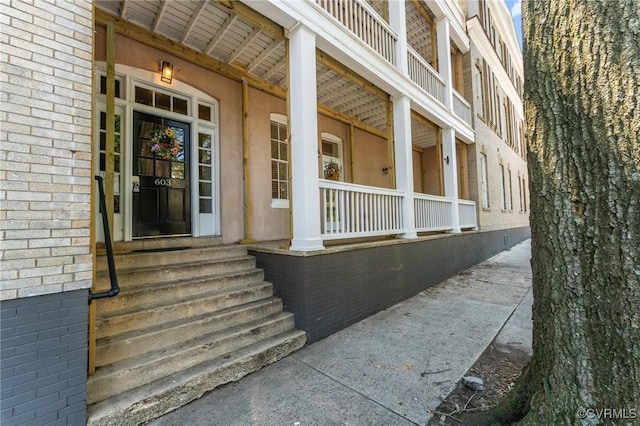 603 N Allen Ave Unit U1B, Richmond, VA 23220 - doorway to property with a porch