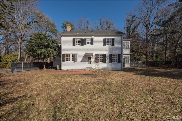 1602 Brandon Ave, Petersburg, VA 23805 - view of front of house featuring entry steps and a chimney