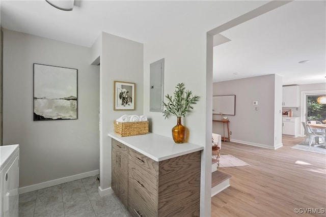 4458 Old Fox Trl, Chesterfield, VA 23112 - corridor featuring baseboards and electric panel