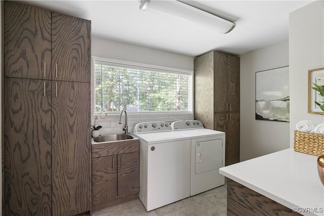 4458 Old Fox Trl, Chesterfield, VA 23112 - washroom with washer and dryer and cabinet space