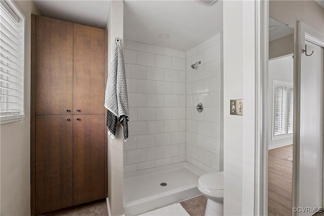 4458 Old Fox Trl, Chesterfield, VA 23112 - full bathroom featuring a tile shower and toilet