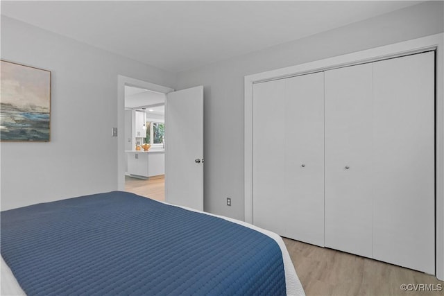 4458 Old Fox Trl, Chesterfield, VA 23112 - unfurnished bedroom featuring light wood-style floors and a closet