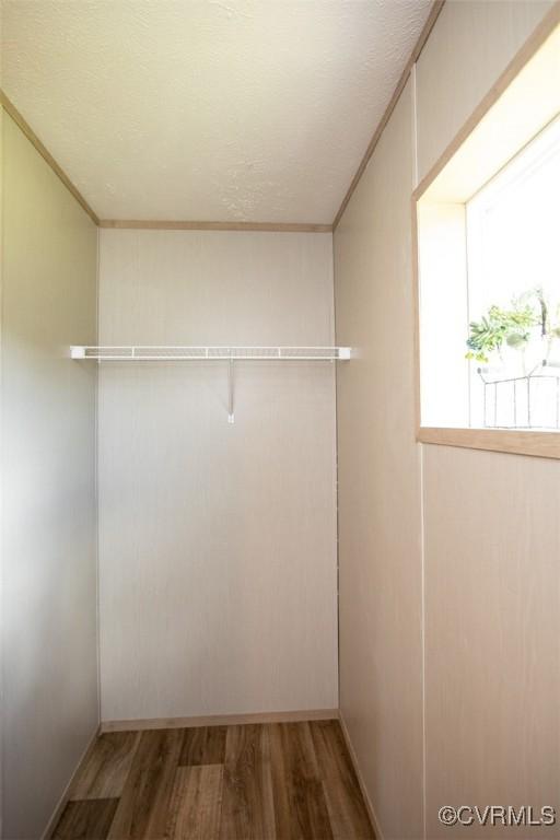 12 Sunset Ln, Rice, VA 23966 - walk in closet featuring wood finished floors