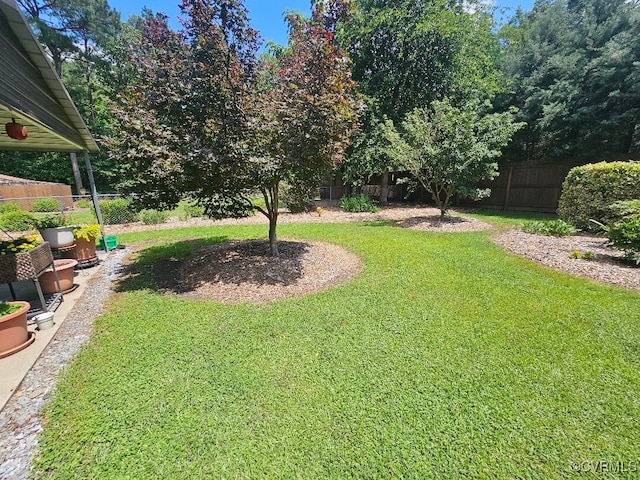 5403 Chesdin Rd, North Dinwiddie, VA 23803 - view of fenced backyard