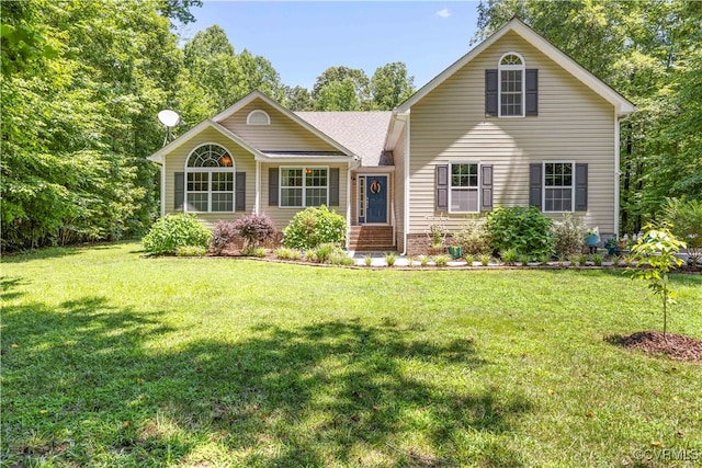 4672 Bell Rd, Powhatan, VA 23139 - view of front of home featuring a front yard