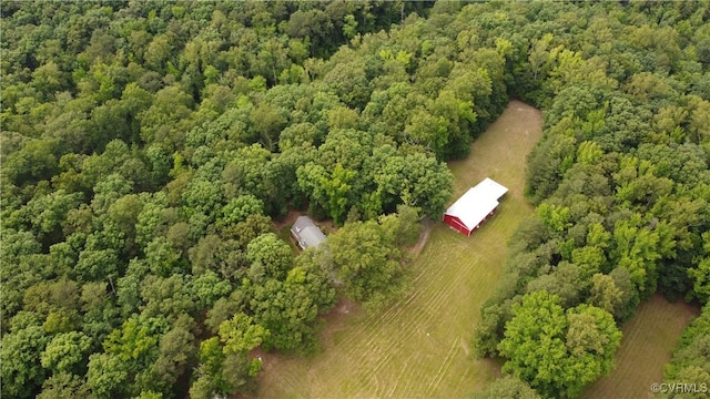 2458 Happy Hill Ln, Mechanicsville, VA 23111 - drone / aerial view of a forest