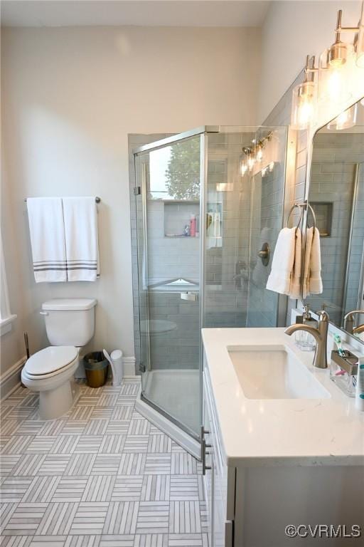 7 N Davis Ave, Richmond, VA 23220 - bathroom featuring vanity and a stall shower